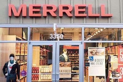 merrell retail stores