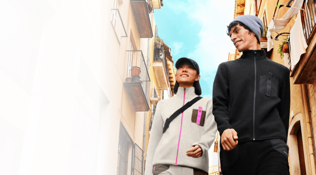 Flags from many different nations flow in the wind