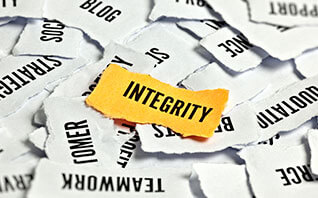 Integrity in everything we do