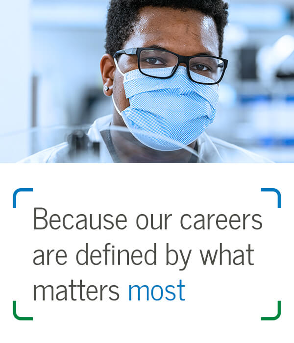 Because our careers are defined by what matters mos