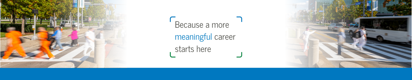 Because a more meaningful career starts here