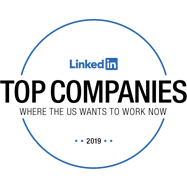 Linkedin Top Companies award, 2019