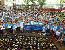 Citi employees at a 5k run