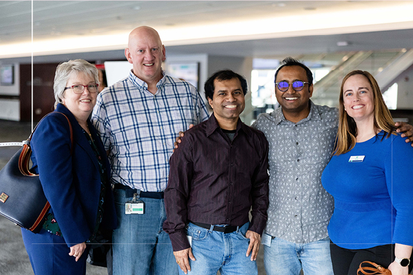 diverse group of smiling Citizens employees