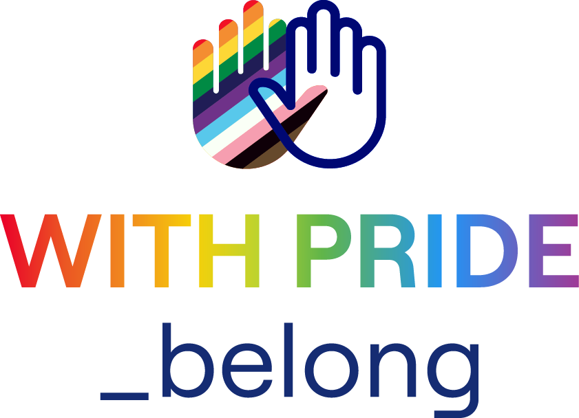 With Pride logo