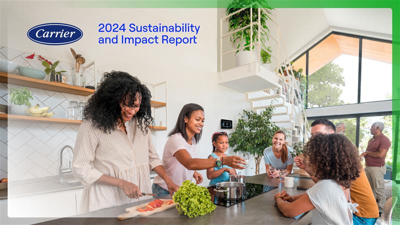 Carrier's Environmental, Social & Governance Report PDF Cover Image