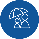 Umbrella People Icon