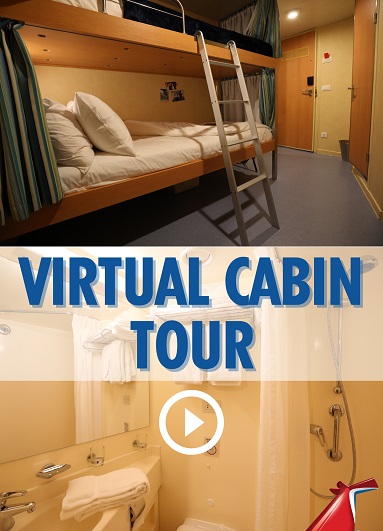 play shipboard video bathroom in living quarters