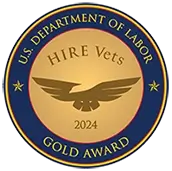 The DOJ’s second highest level veterans’ employment award