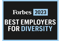 2022 Best Employers for Diversity by Forbes magazine