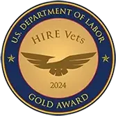U.S. Department of Labor - HIRE Vets award 2024