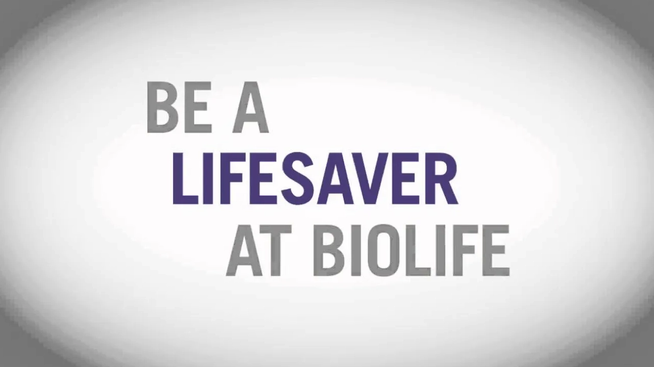 Play Video: BioLife Plasma Services — Lifesaver