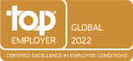 Top Employers Institute Certified Excellence in Employee Conditions: Global 2021 Award