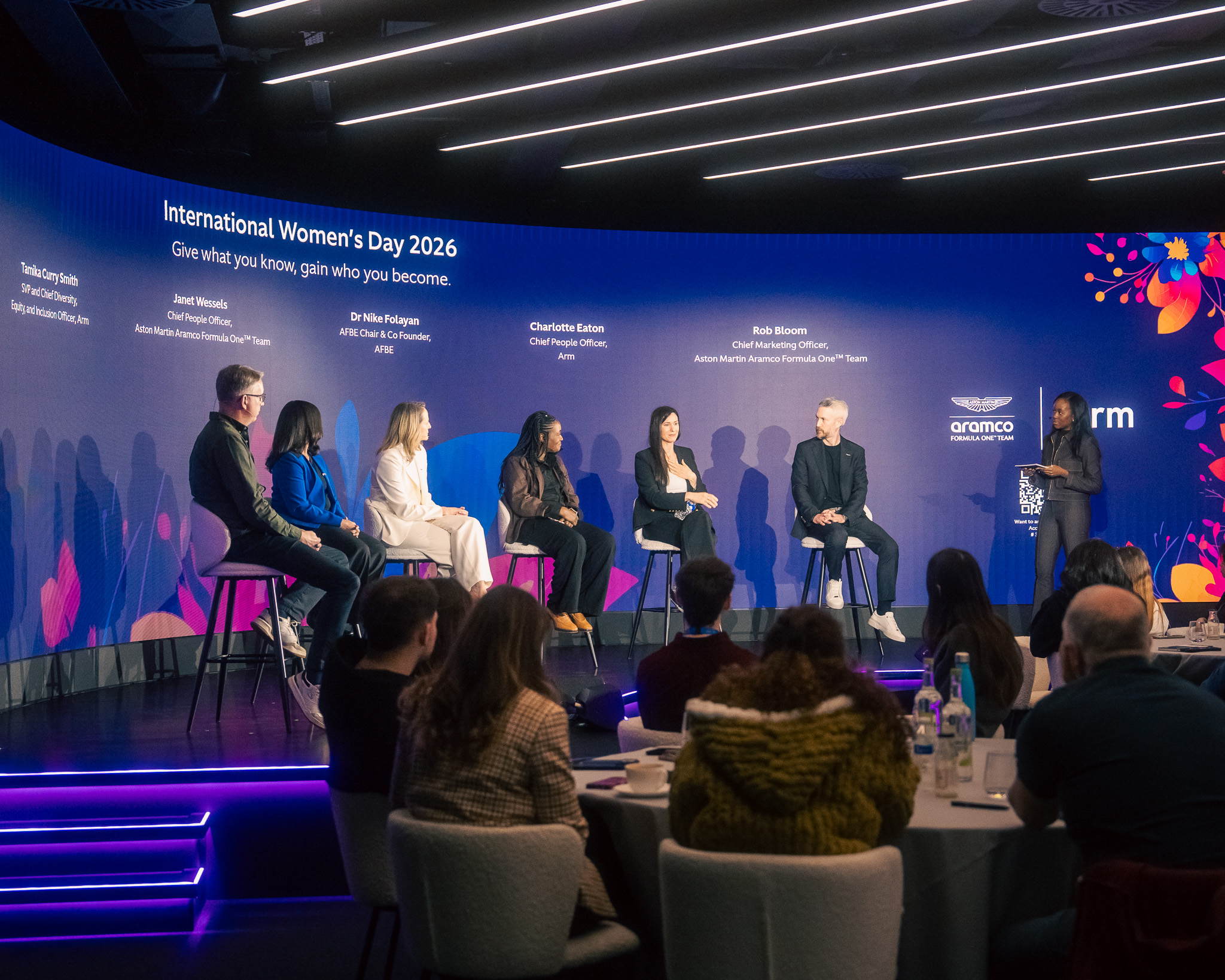 Panel discussion at International Women's Day 2026 event