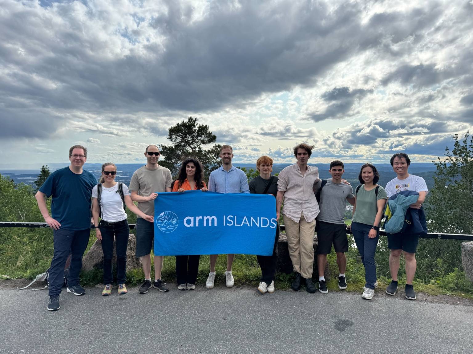 The Oslo team has many great adventures
