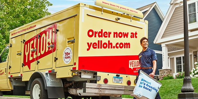 Order now at Yelloh