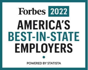 2022 Forbes America's Best-In-State Employers Award