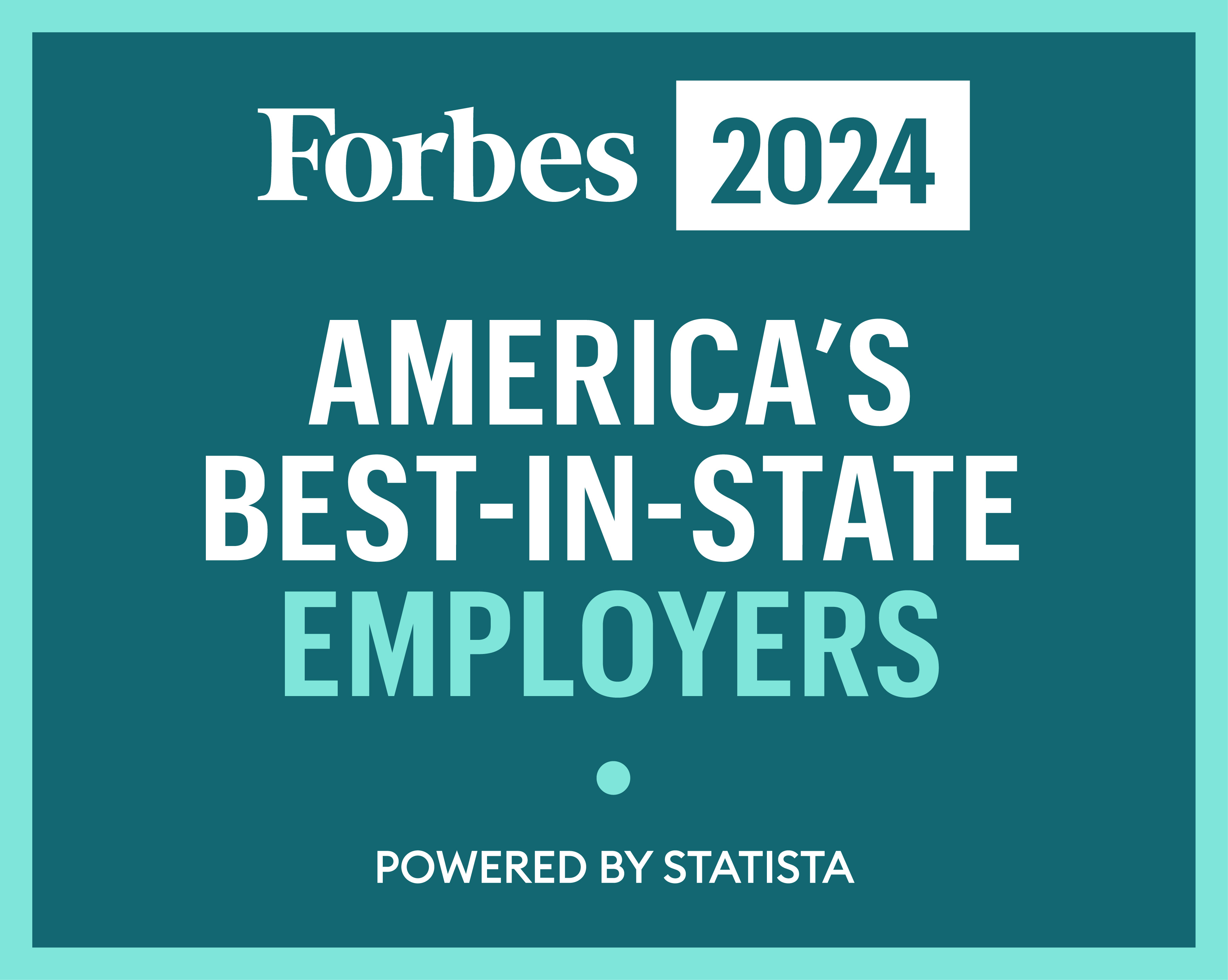 2023 Forbes America's Best-In-State Employers Award