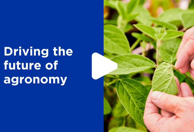 Driving the future of agronomy