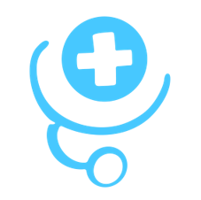 Unilever blue medical health icon image