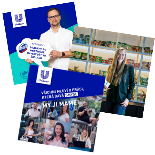 Portraits of Various Unilever Employees