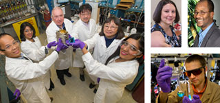 images of Brookhaven lab scientists
