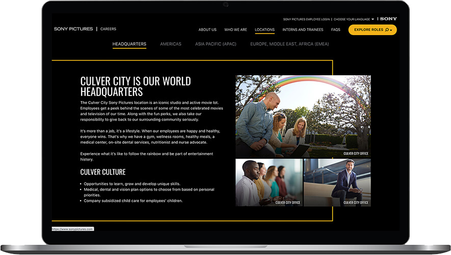 Client Solutions Sony Pictures Radancy