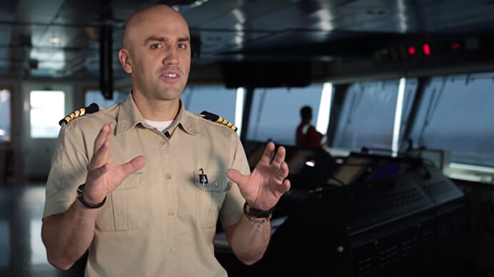 Meet Robert, ship captain (video)