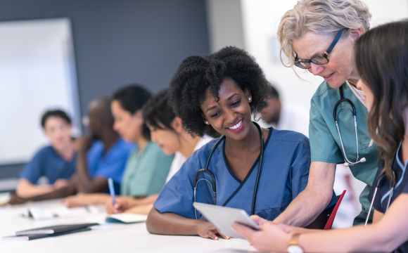 Image of Healthcare students