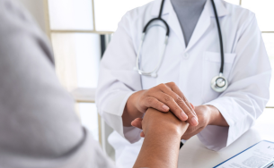 image of doctor and patient