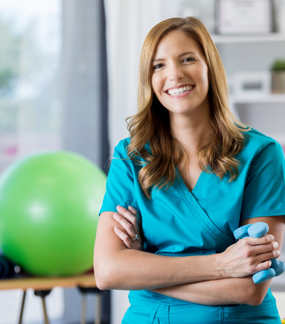 image of physical therapist