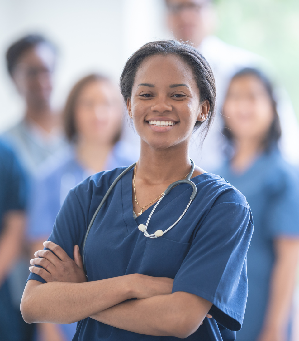 Images of healthcare professionals