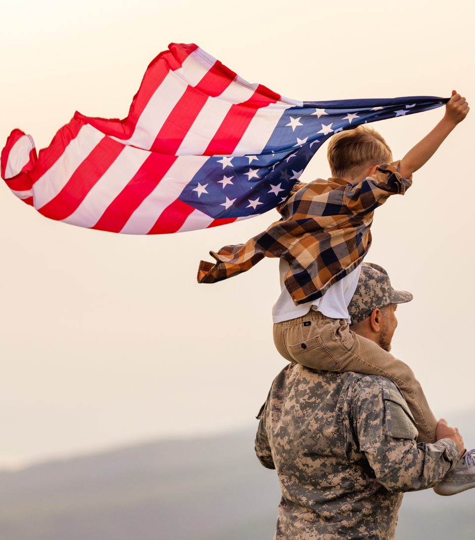 Image of Veteran in work meeting