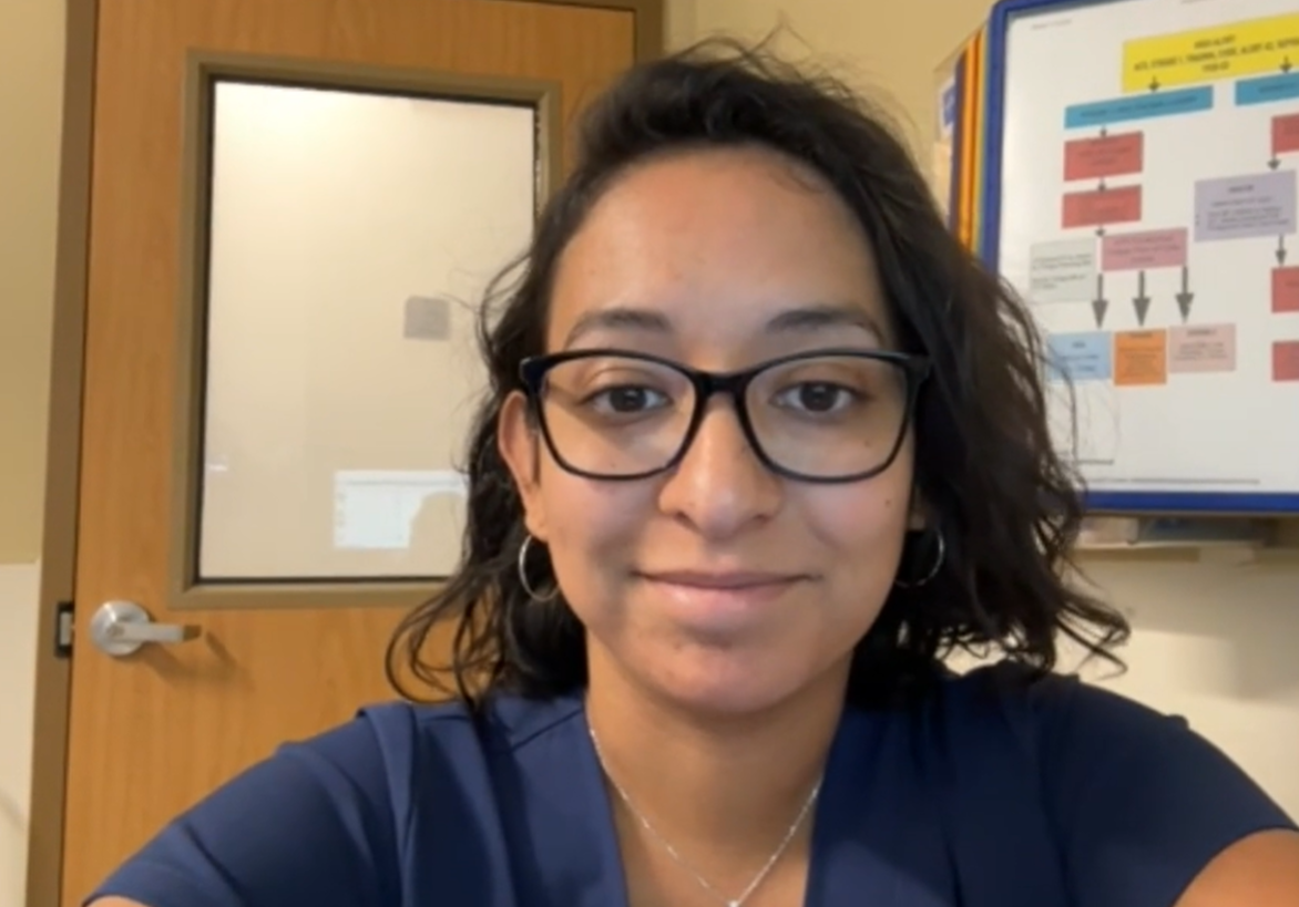 Video of employee