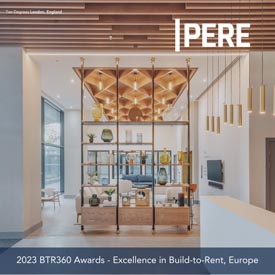 2023 BTR360 Awards - Excellence in Build-to-Rent, Europe Award