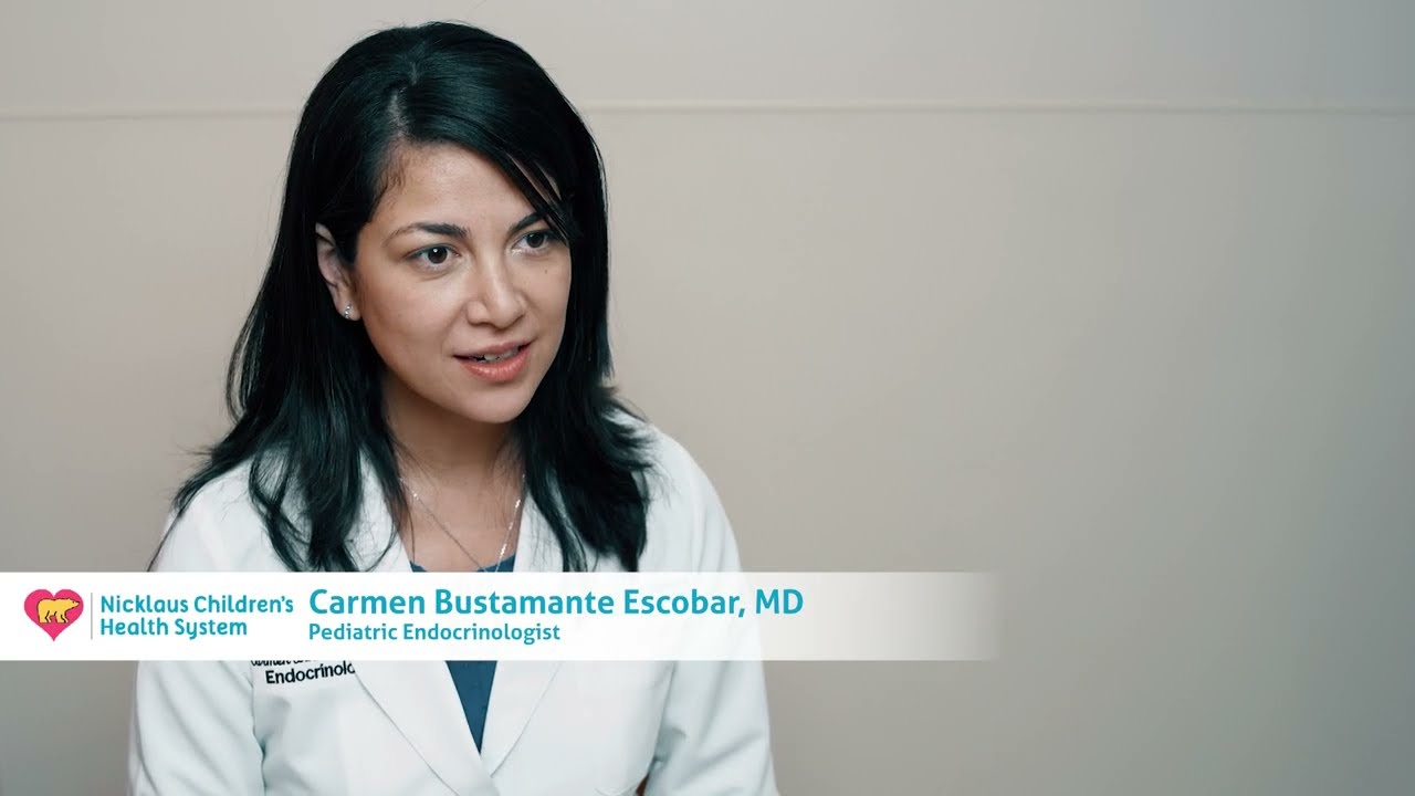 Meet Dr. Carmen Bustamante Escobar - The Division of Endocrinology at Nicklaus Children's Hospital (Video)