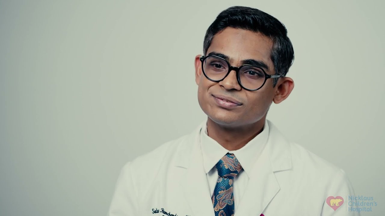Meet Dr. Subaraman Ramchandran, pediatric orthopedic surgeon at Nicklaus Children's Hospital (Video)