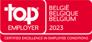 Belgium Top Employer 2023 logo