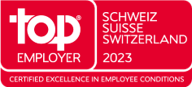 Switzerland Top Employer 2023 logo