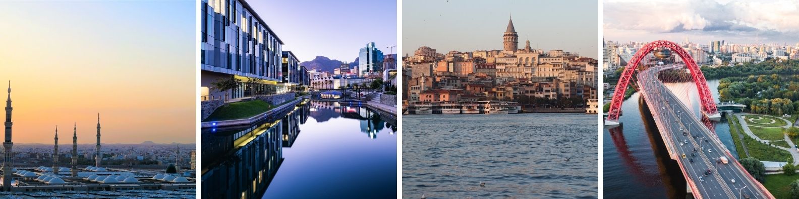 our offices in Saudi Arabia, South Africa, Turkey and Russia