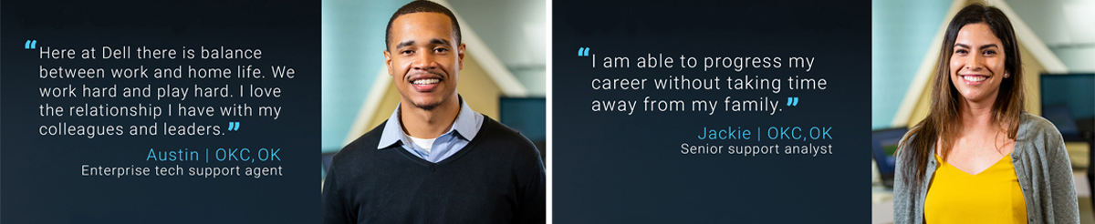 okc team members share their experience working at Dell 