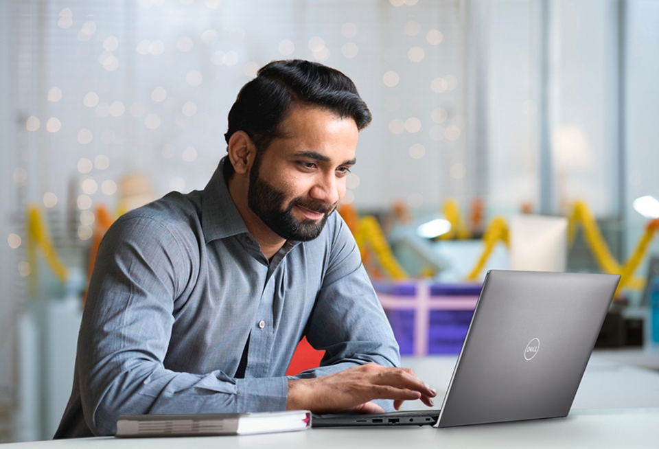 Man on laptop