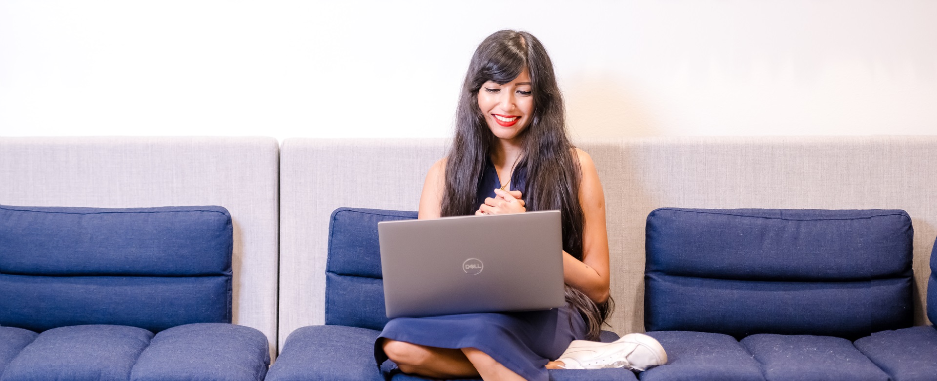 woman at computer 