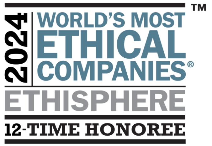 2022 World's Most Ethical Companies. www.ethisphere.com 10-time honoree