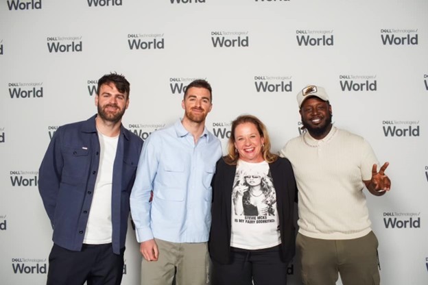 Roe at Dell Tech World (DTW) 2024 with The Chainsmokers and T-Pain