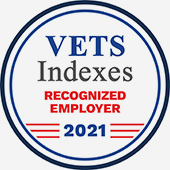 Vets Indexes Recognized Employer Award 2021