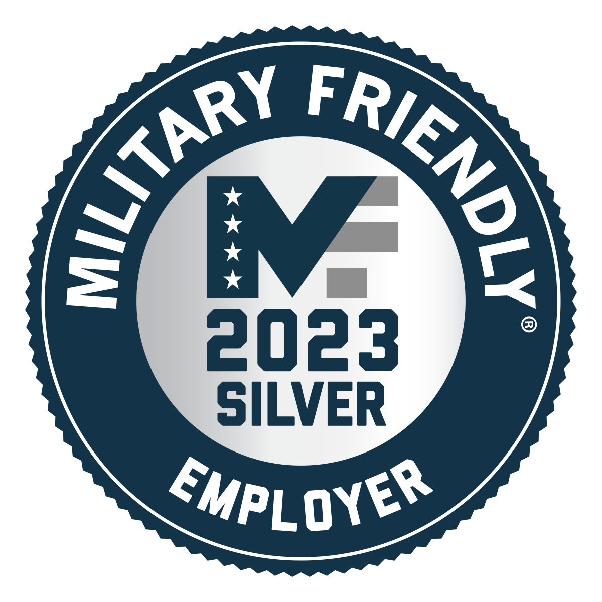 Military Friendly Silver Employer 2023