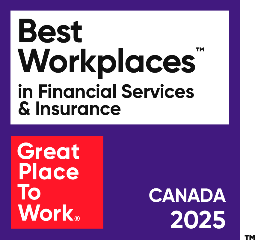 Great Place to work Canada - 2025 - Best Workplaces in Financial Services & Insurance