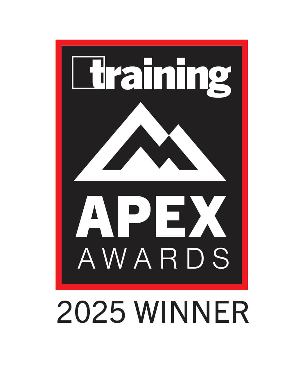 Training Apex Awards Winner