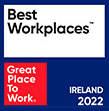 Great Place to work - Best Workplaces - Large organizations - UK 2022
